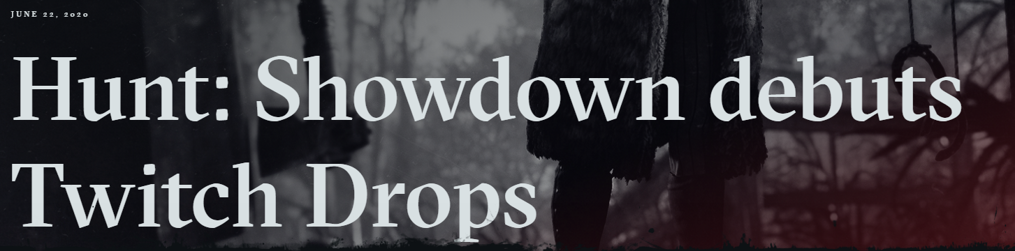 hunt showdown twitch