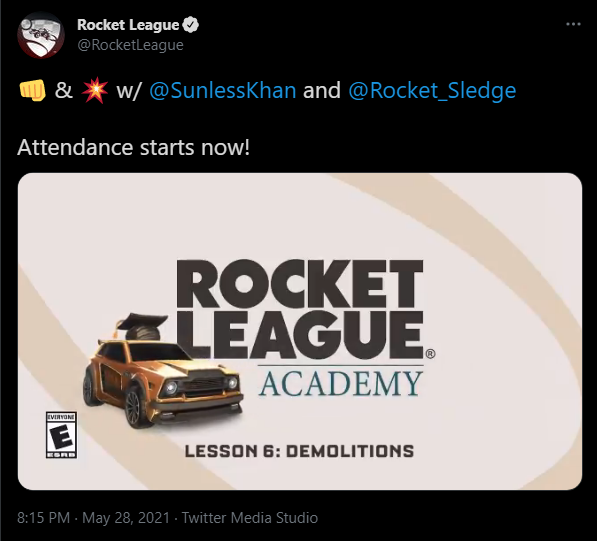 rocket league creator partner content