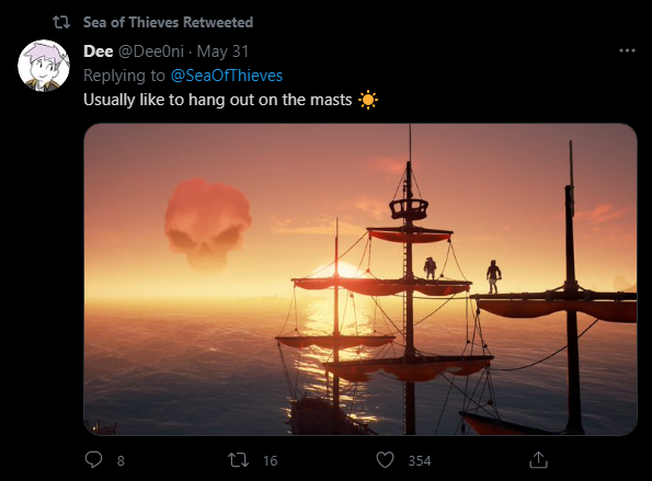 sea of thieves twitter