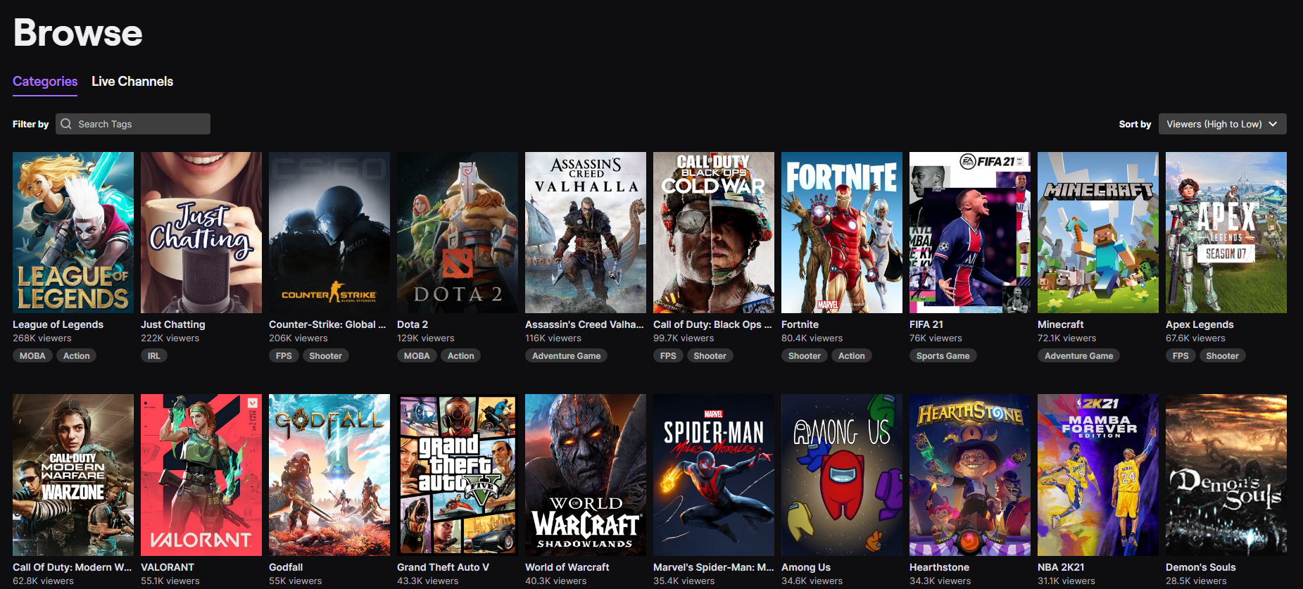 twitch games